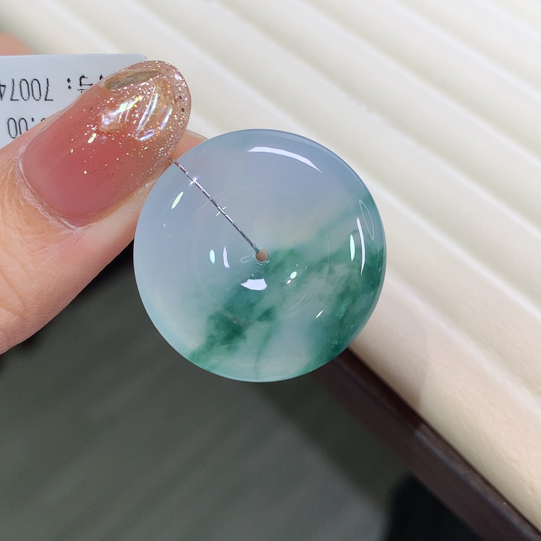 翡翠未镶嵌颈饰26.6-5.8