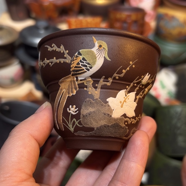 茶杯紫砂宜兴紫砂主人杯