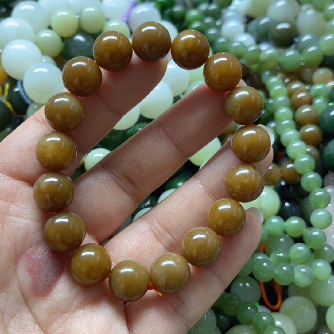 和田玉手链未镶嵌