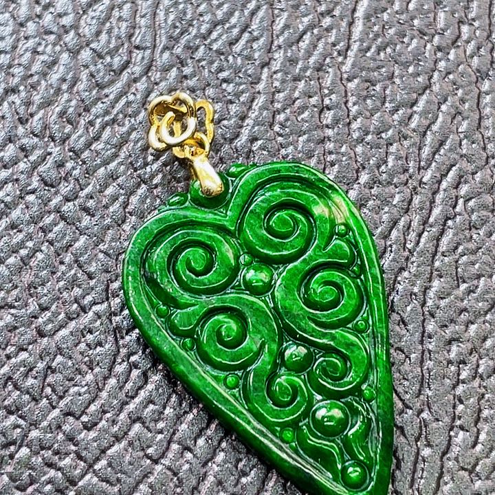 翡翠银S925镶嵌颈饰