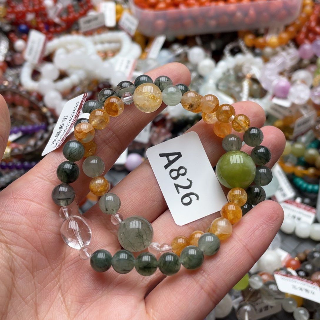 未镶嵌手链水晶手串