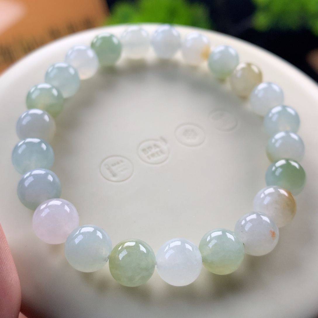 翡翠未镶嵌手链卡8