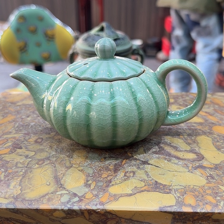 哥瓷壶一个瓷。。。。品茗