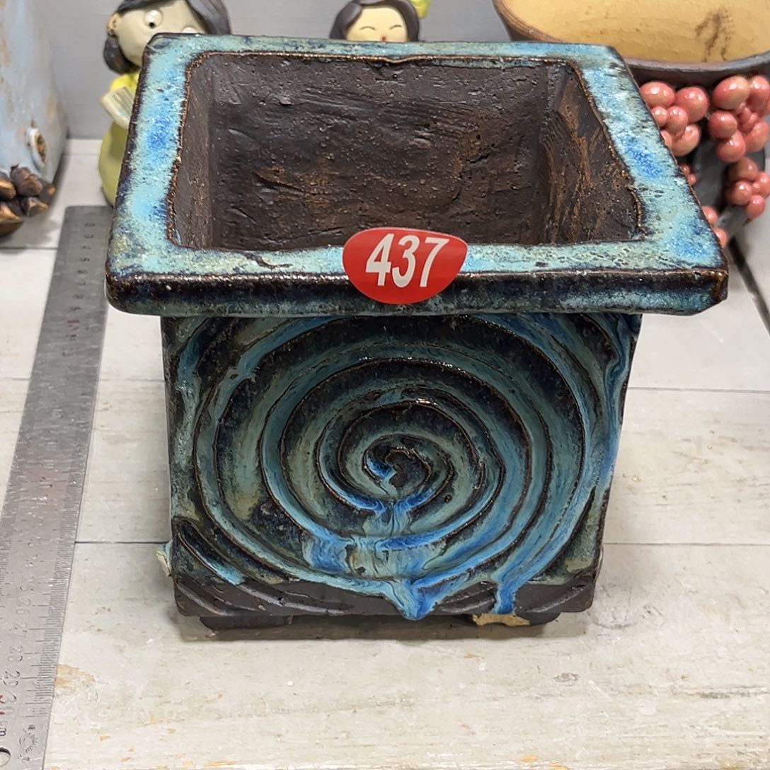 微瑕437 号陶然花器手工花盆