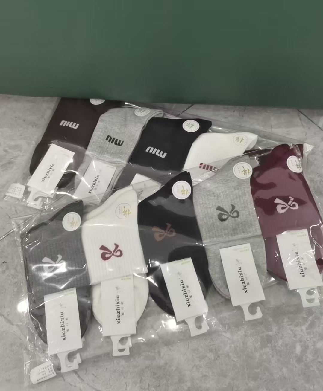 【尚老师专属】琇 之秀早秋中筒袜3666（10双）