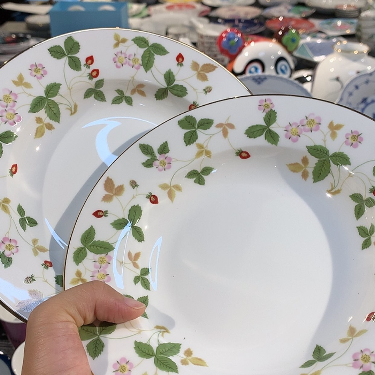 【闪购商品】瓷片深盘