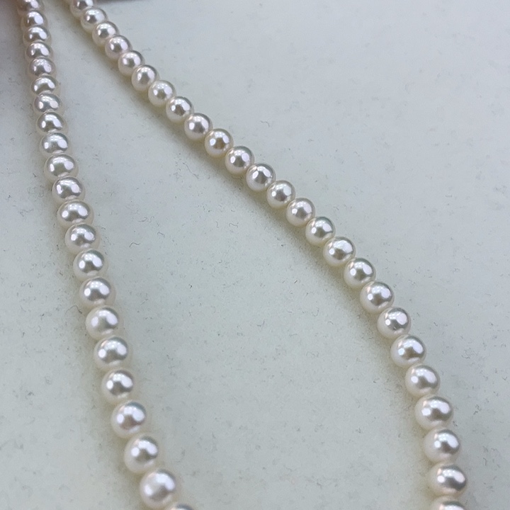 淡水珍珠颈饰未镶嵌5.6极光炫彩