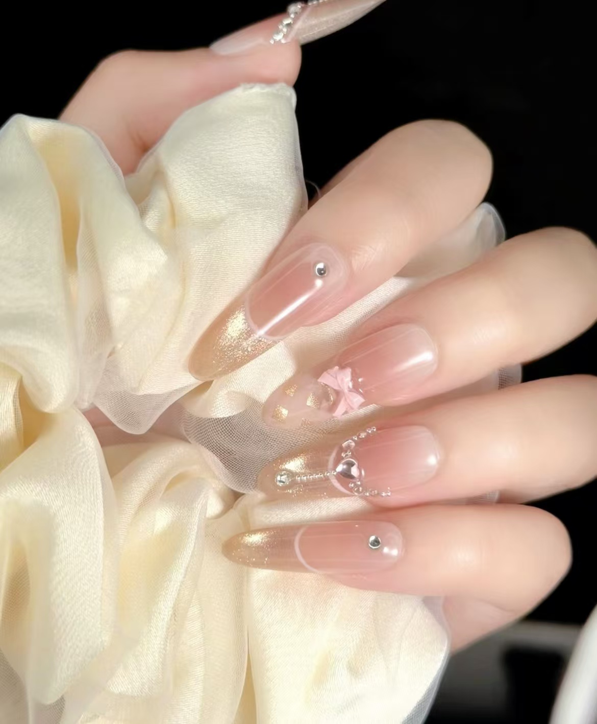 纯手工穿戴甲随机一副