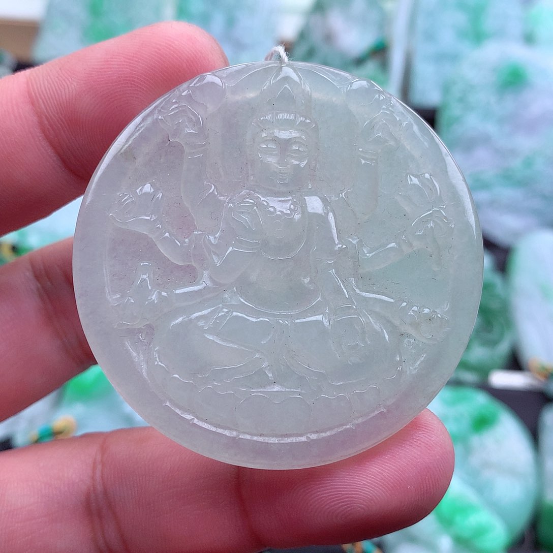 翡翠吊坠(不含链)未镶嵌