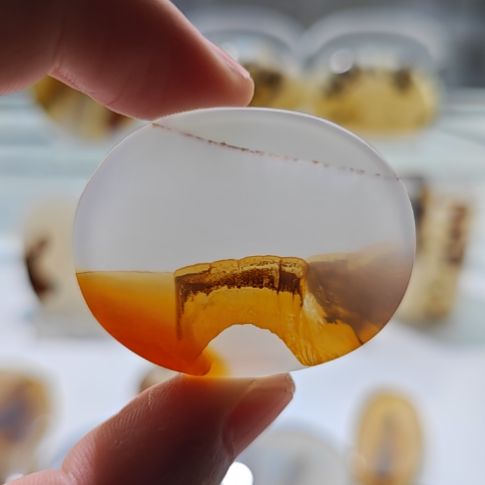 玛瑙/玉髓未镶嵌吊坠(不含链)14号