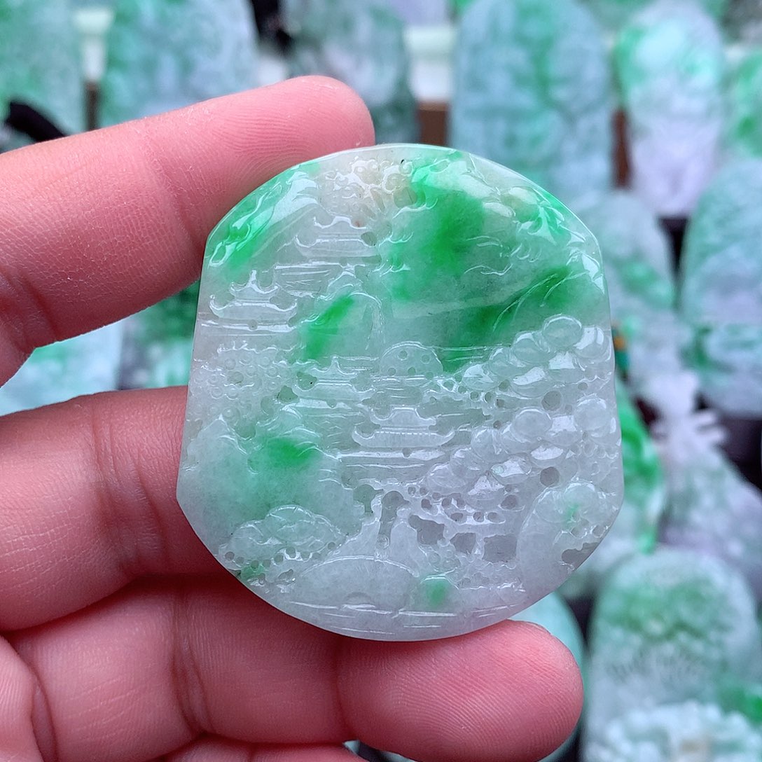 翡翠吊坠(不含链)未镶嵌