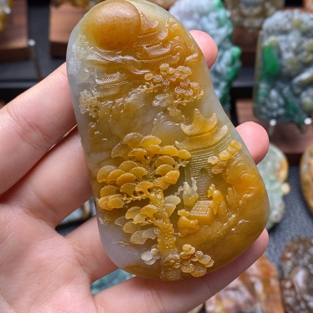 定制翡翠未镶嵌翡翠