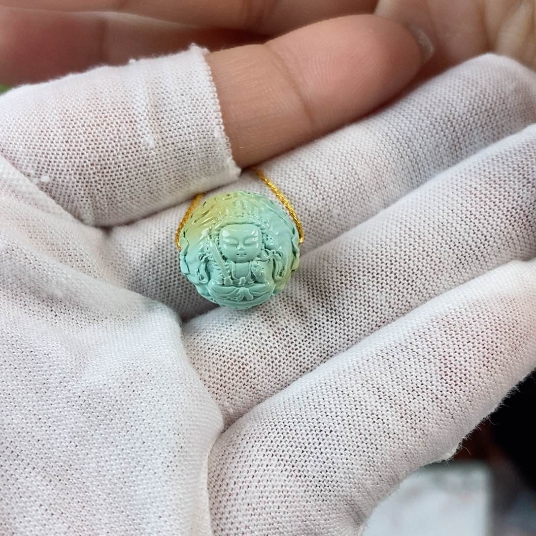 绿松石珠宝奇石未镶嵌