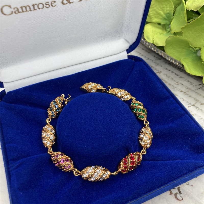 合金手链 JBK彩色榛果手链2-24【2071215-019】