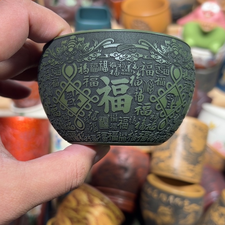 茶杯紫砂宜兴紫砂主人杯