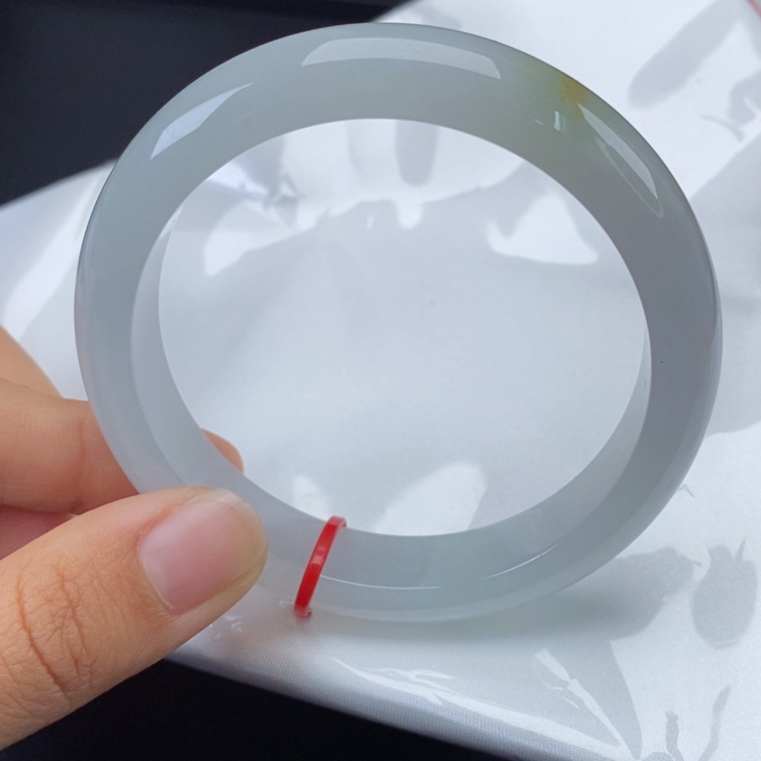 翡翠手镯未镶嵌5758正圈