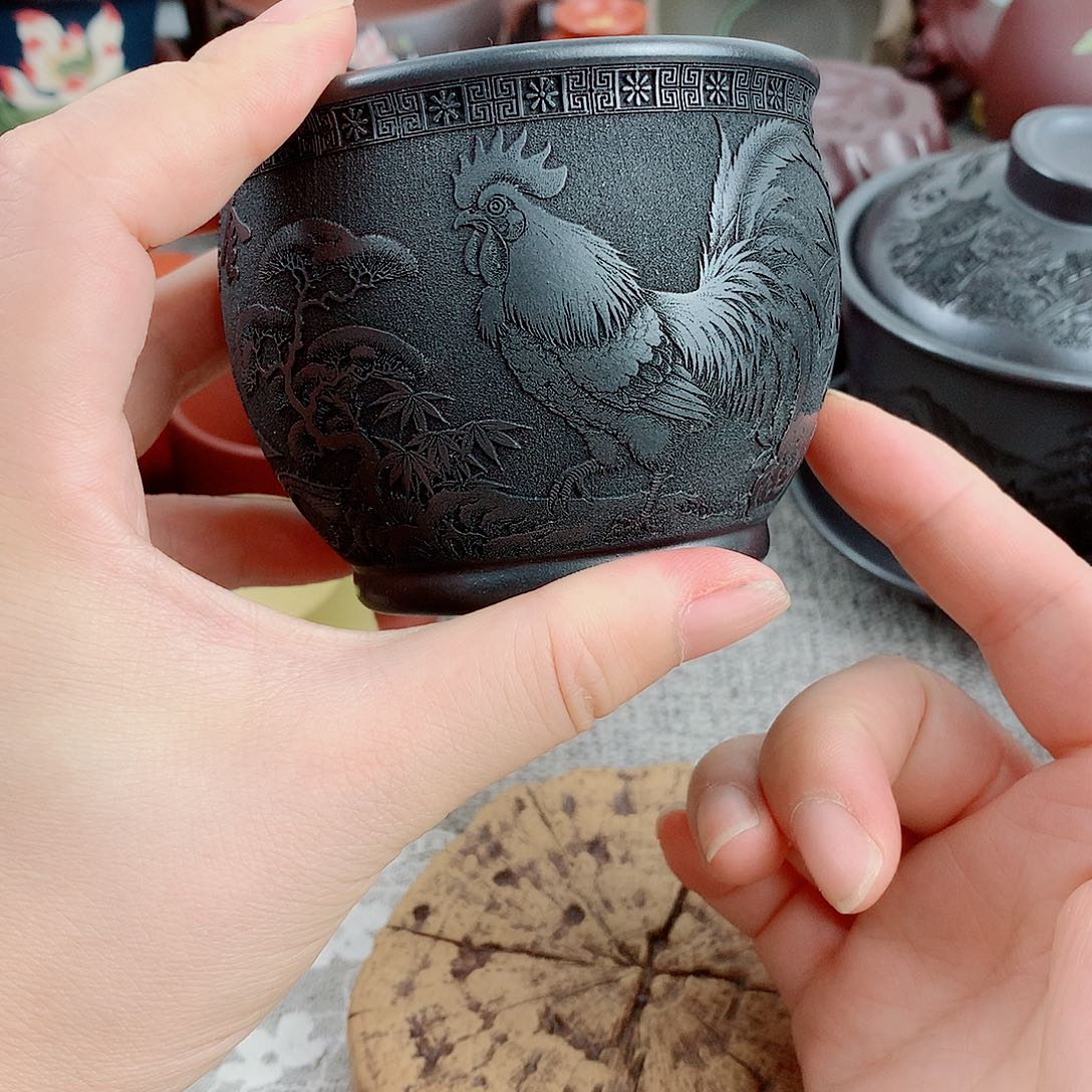 茶杯紫砂高端主人杯