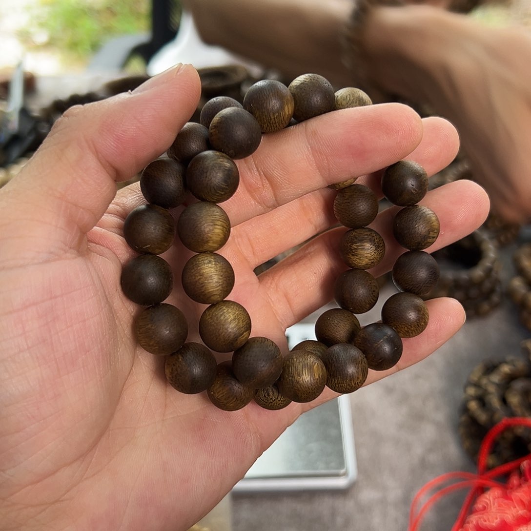 沉香香囊沉香沉香1.2圆珠单圈14克多样性发一