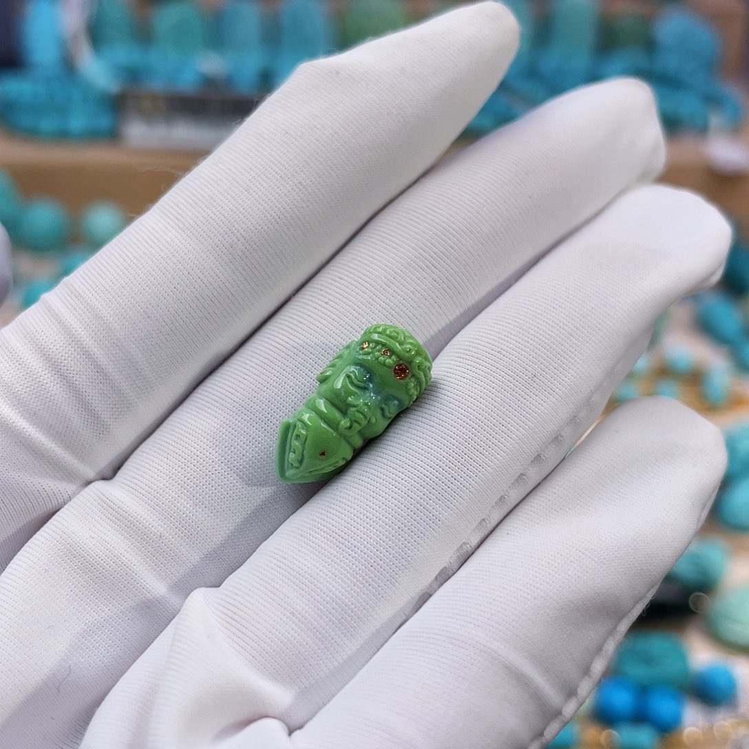 绿松石珠宝奇石未镶嵌