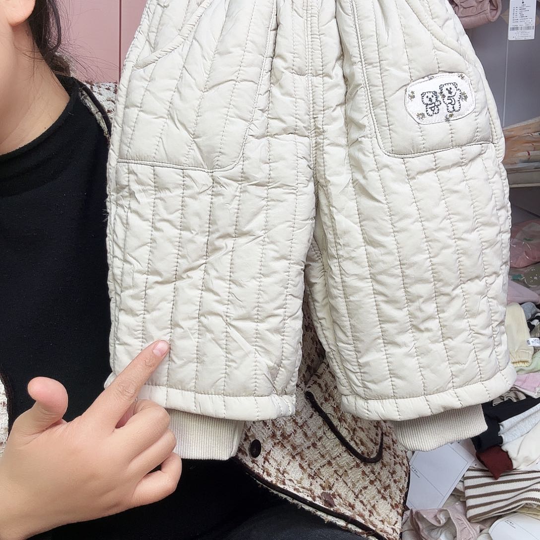 好乖家小棉裤米色