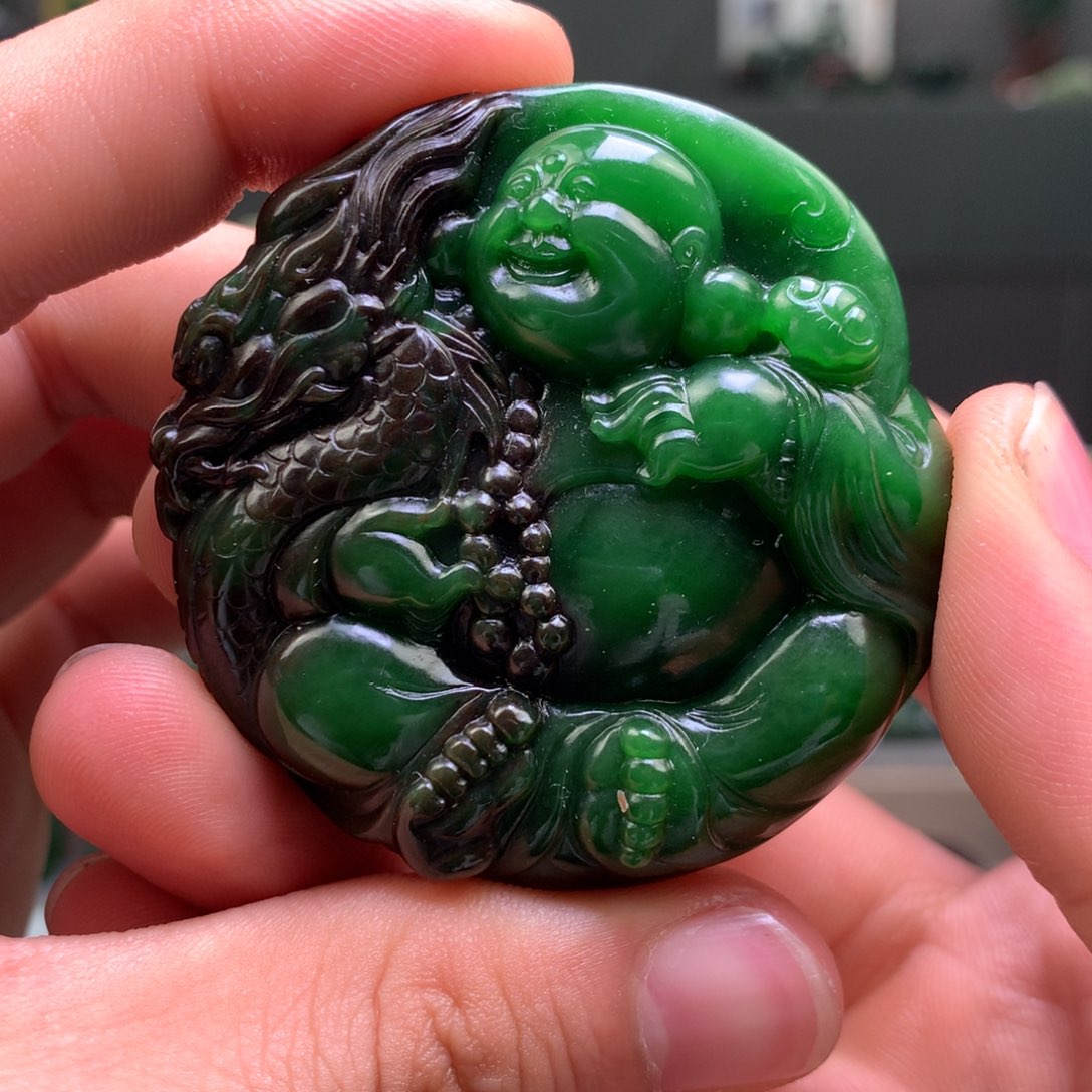 和田玉挂件未镶嵌