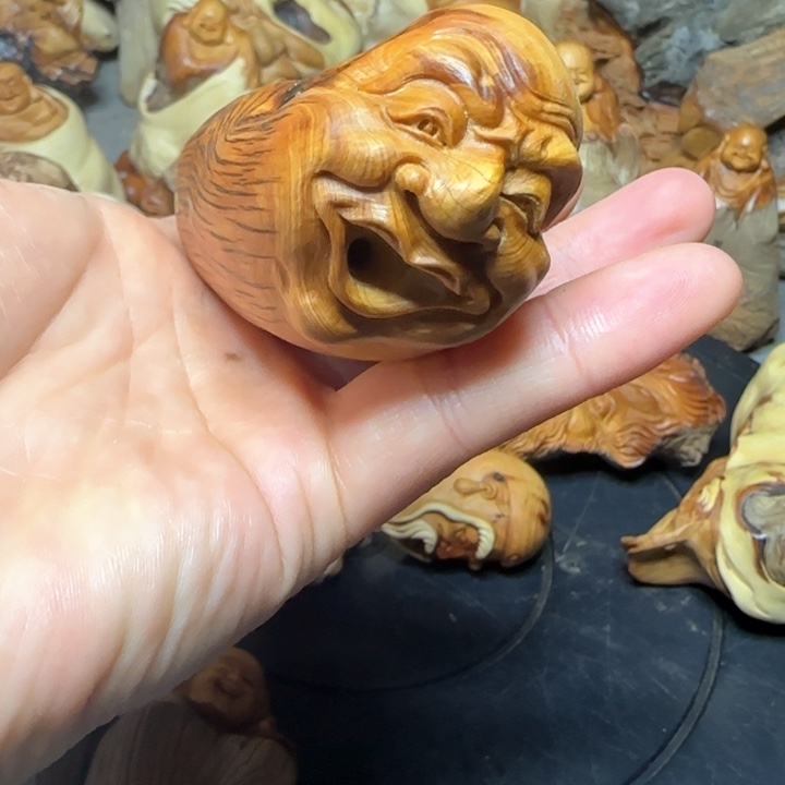 柏木（崖柏）手把件还是摆件