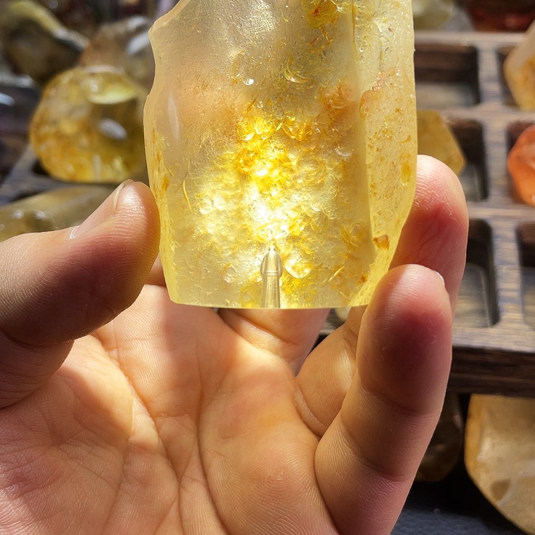 珠宝半成品水晶未镶嵌