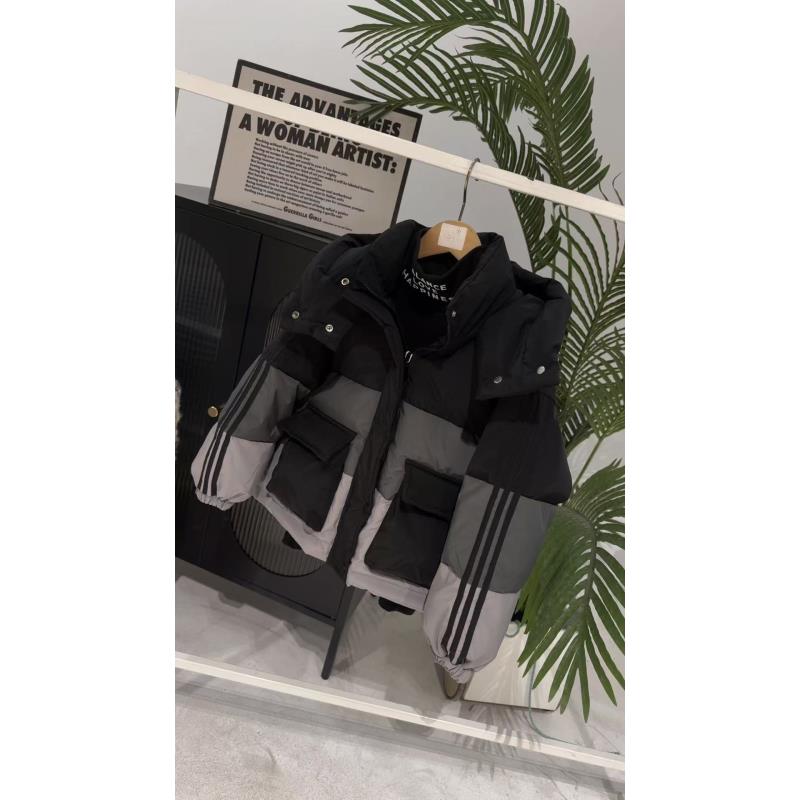 501210《黑》韩版男童女童休闲舒适洋气百搭时尚秋冬保暖羽绒服