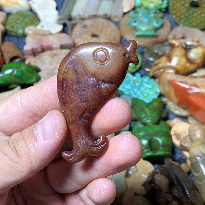 和田玉未镶嵌颈饰150