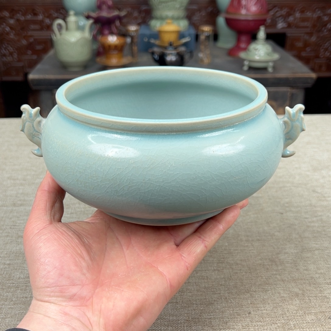 瓷片正能量陶瓷艺术品