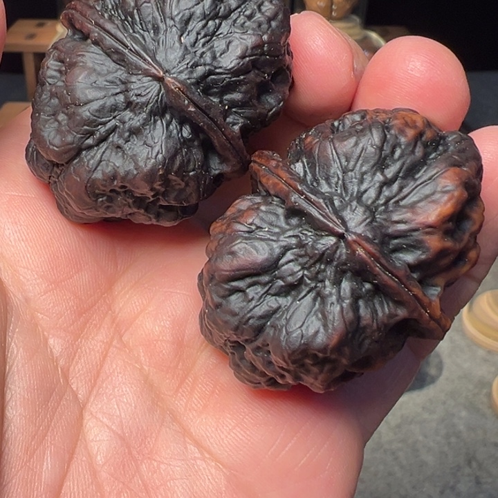 文玩核桃把件九五玄包44mm