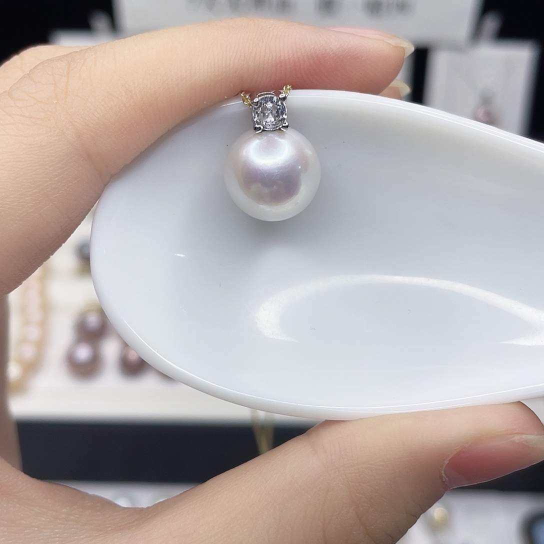 淡水珍珠合金吊坠(赠链)
