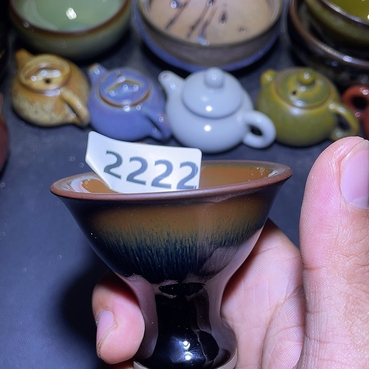 茶盏原矿原釉建盏