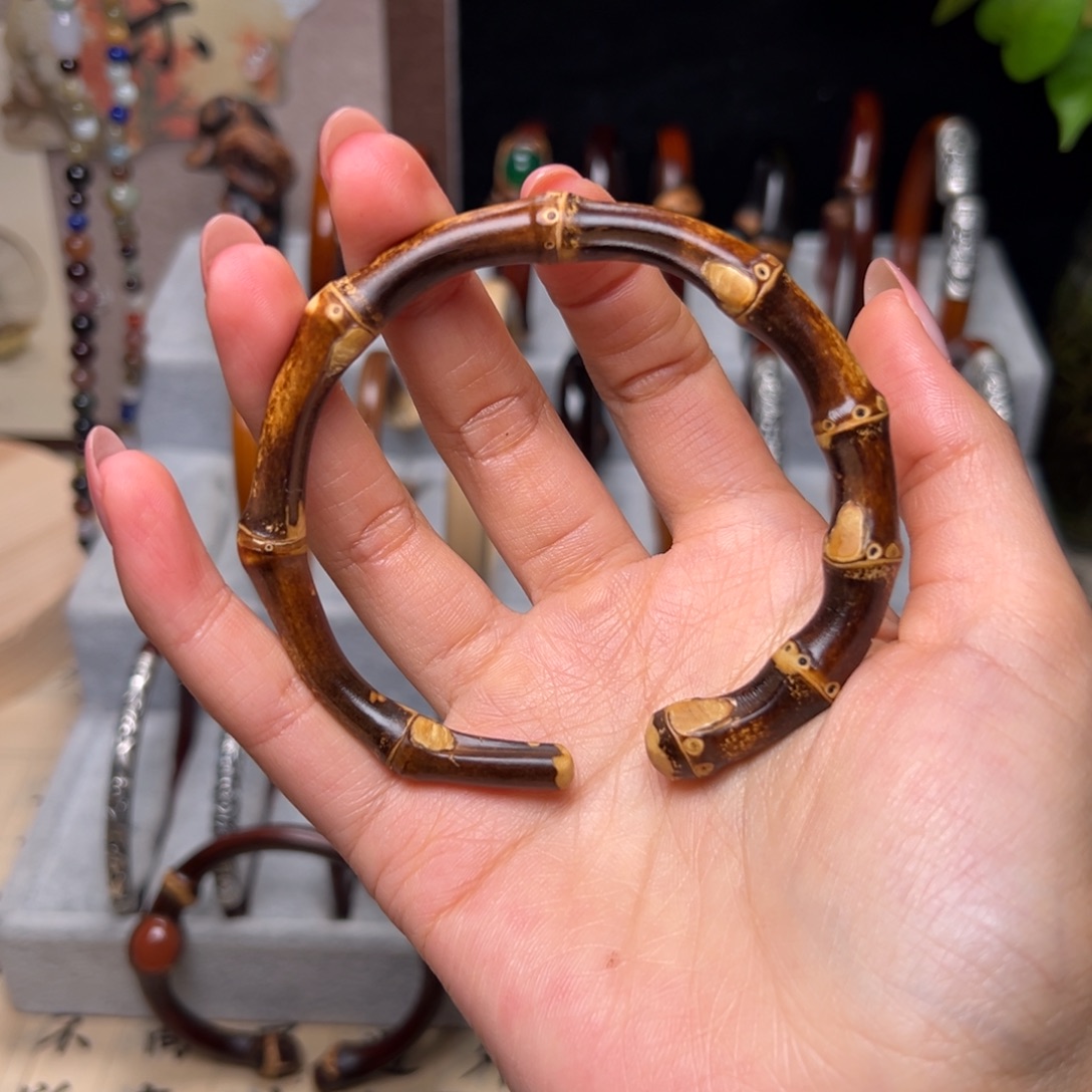 番****手串/手链藤类紫竹藤手镯