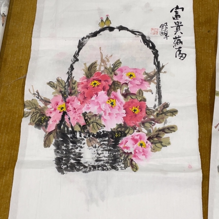 国画绘画作品高老师66666瑕疵