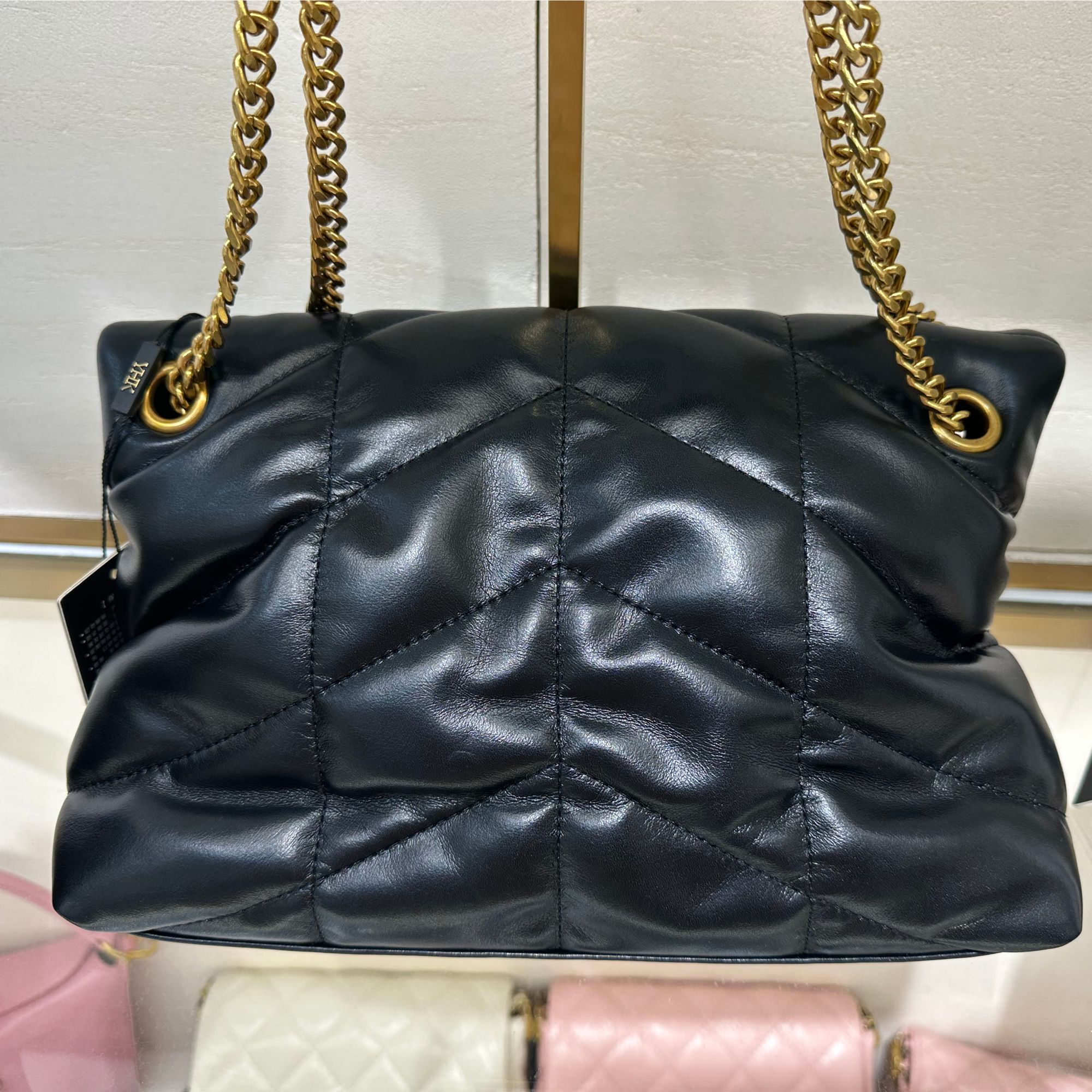 【BF&LL】TT-013云朵包小香风时尚休闲百搭黑色单肩菱格