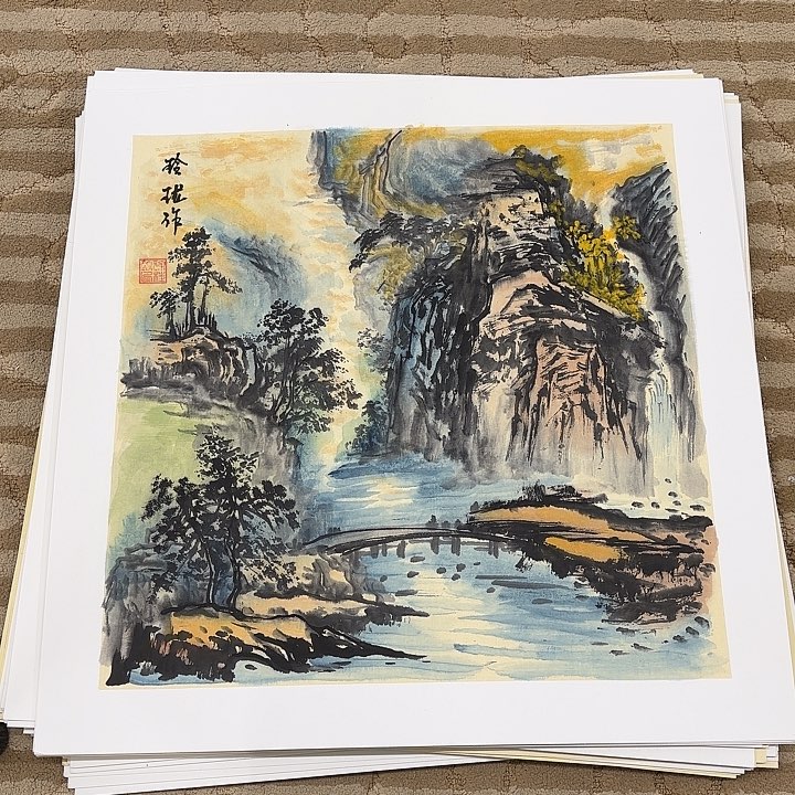 国画花鸟等动物为主打50.50