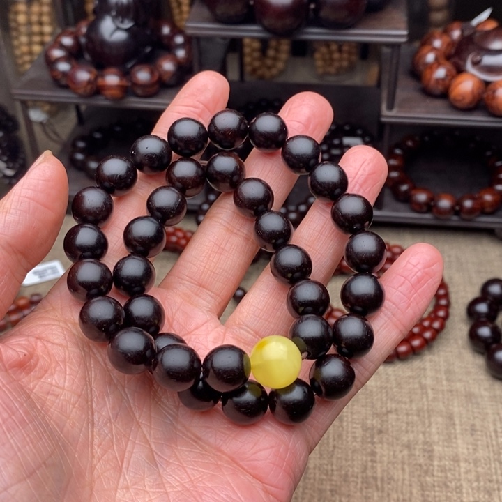 檀香紫檀（小叶紫檀）手串/手链冬***?1.2手持