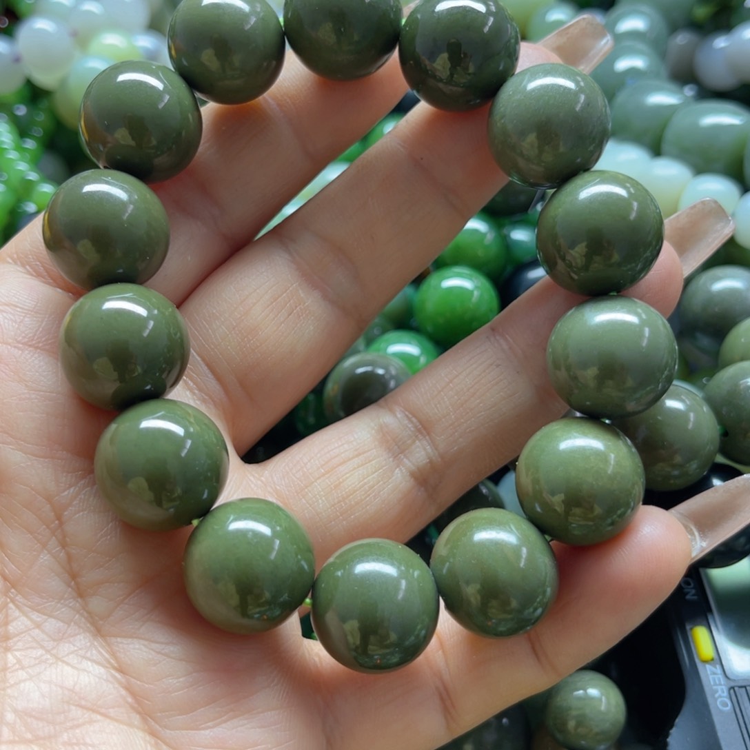 和田玉手链未镶嵌