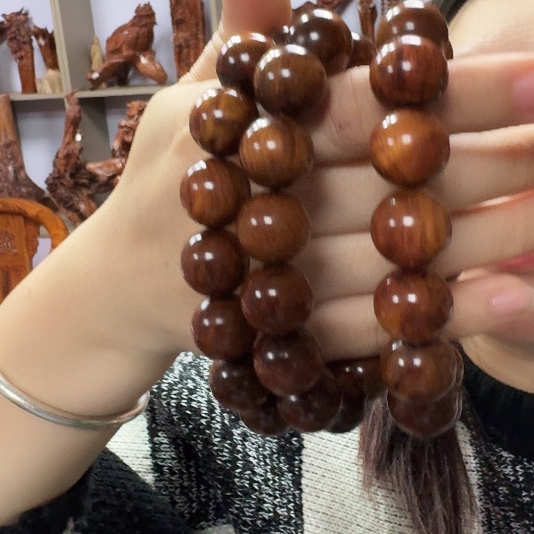 手串/手链黄花梨/降香黄檀家具老料1.5规格海黄手串