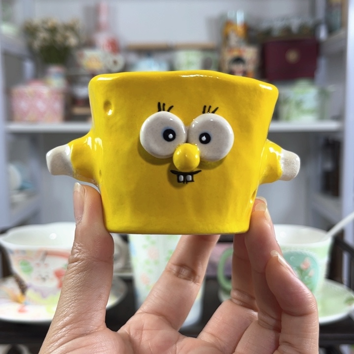 手绘高温釉下彩陶瓷