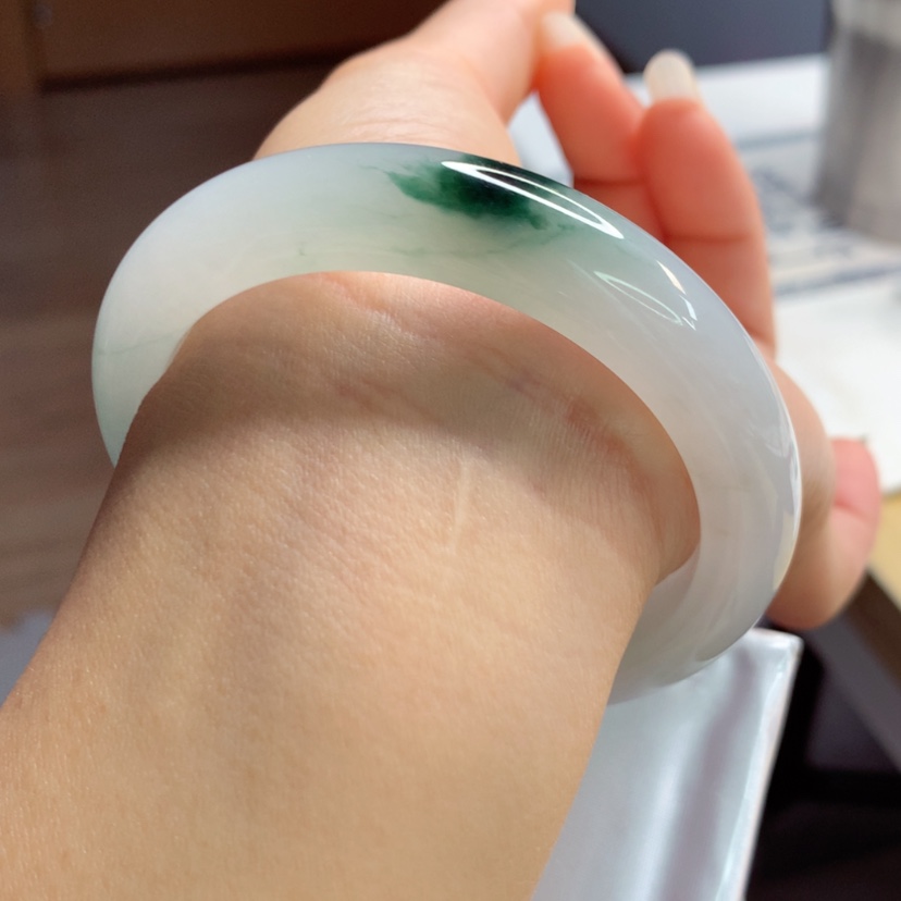 【闪购商品】翡翠手镯未镶嵌天然翡翠手镯