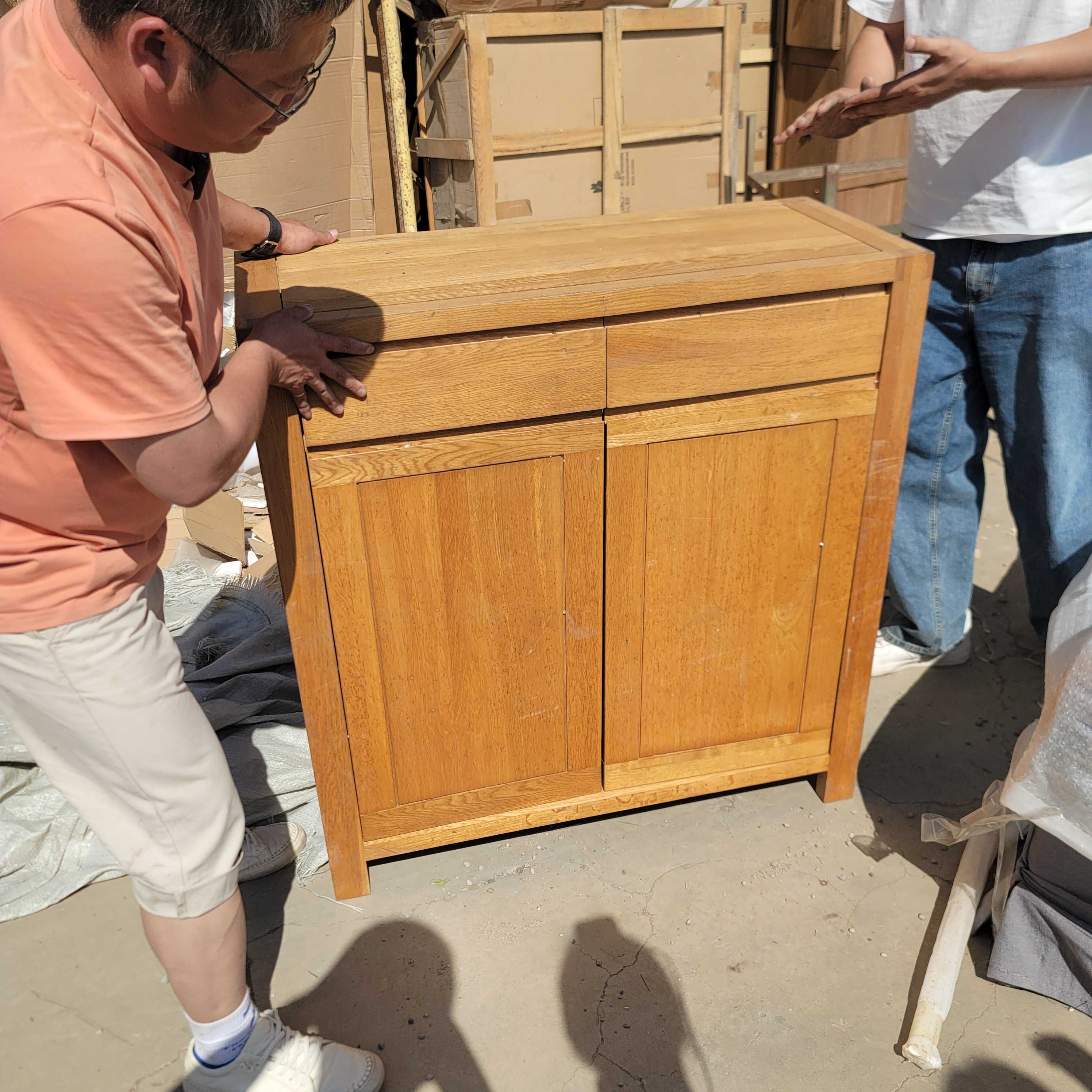 斗柜 白橡木 40×100×100瑕疵无售后1117孙