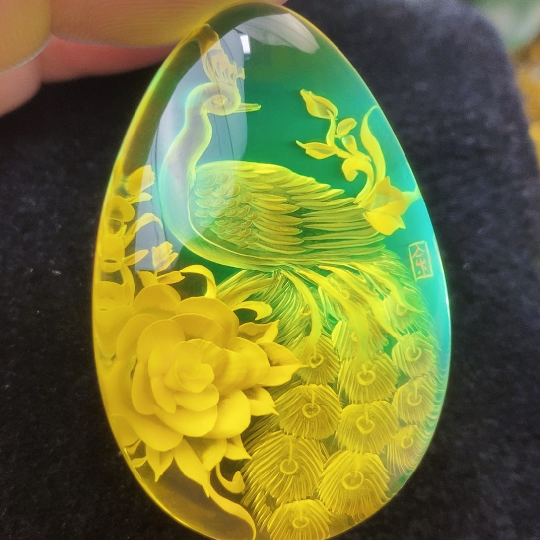 【闪购商品】金珀吊坠(不含链)未镶嵌