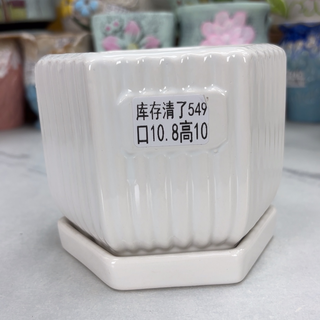 @夏西陶瓷花盆@@5549