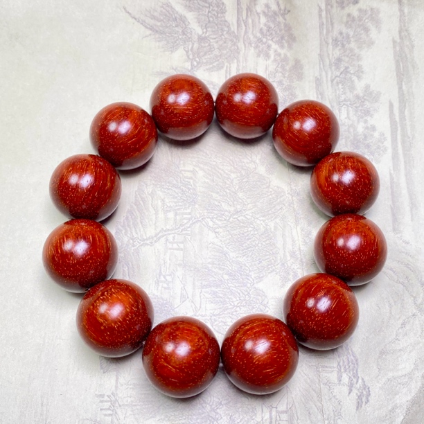 原汁原味2.0✖️12颗印度小叶紫檀高油密多金星鱼鳞纹