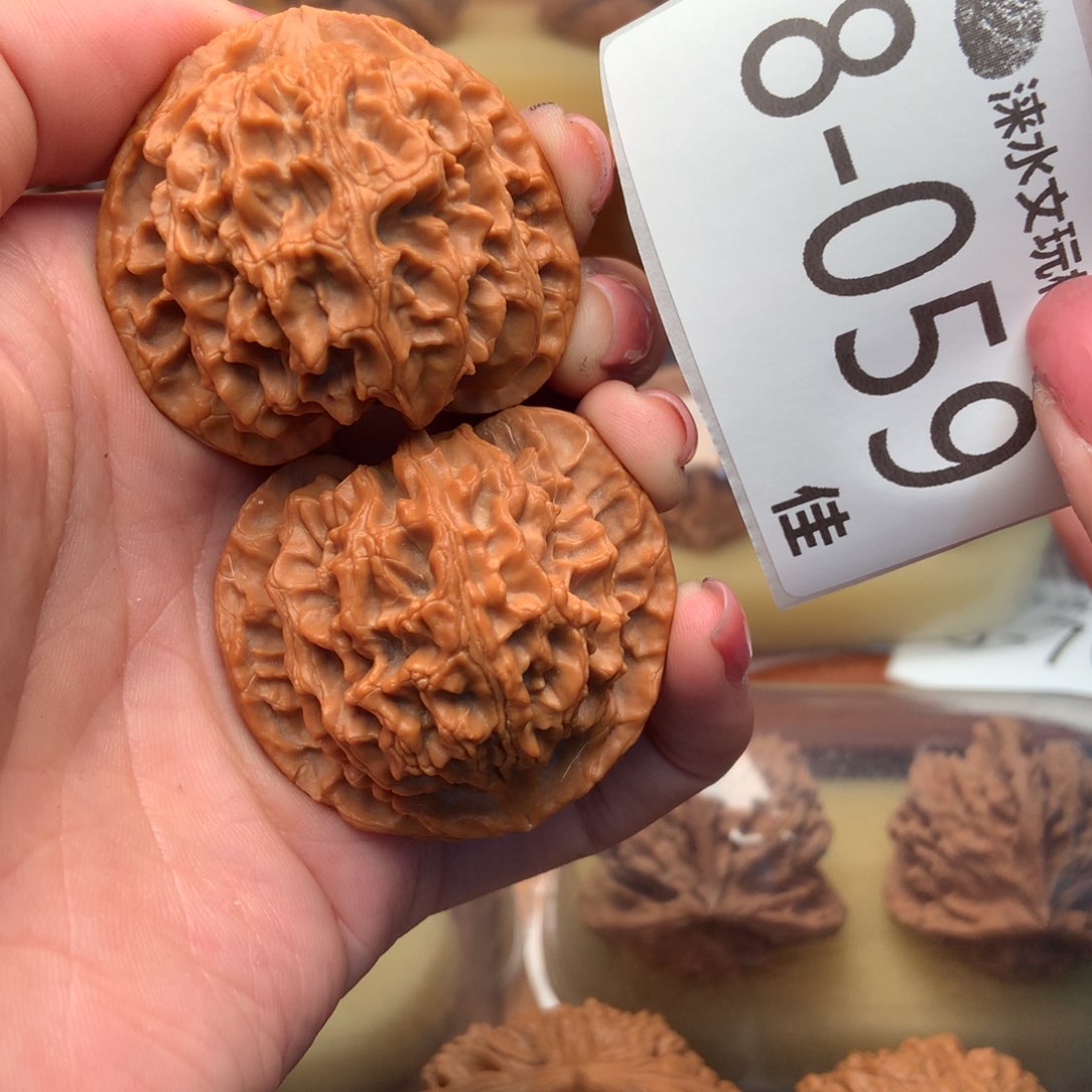 文玩核桃把件43苹果