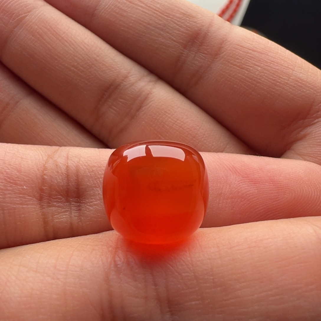 南红玛瑙未镶嵌老型13.6x12.8