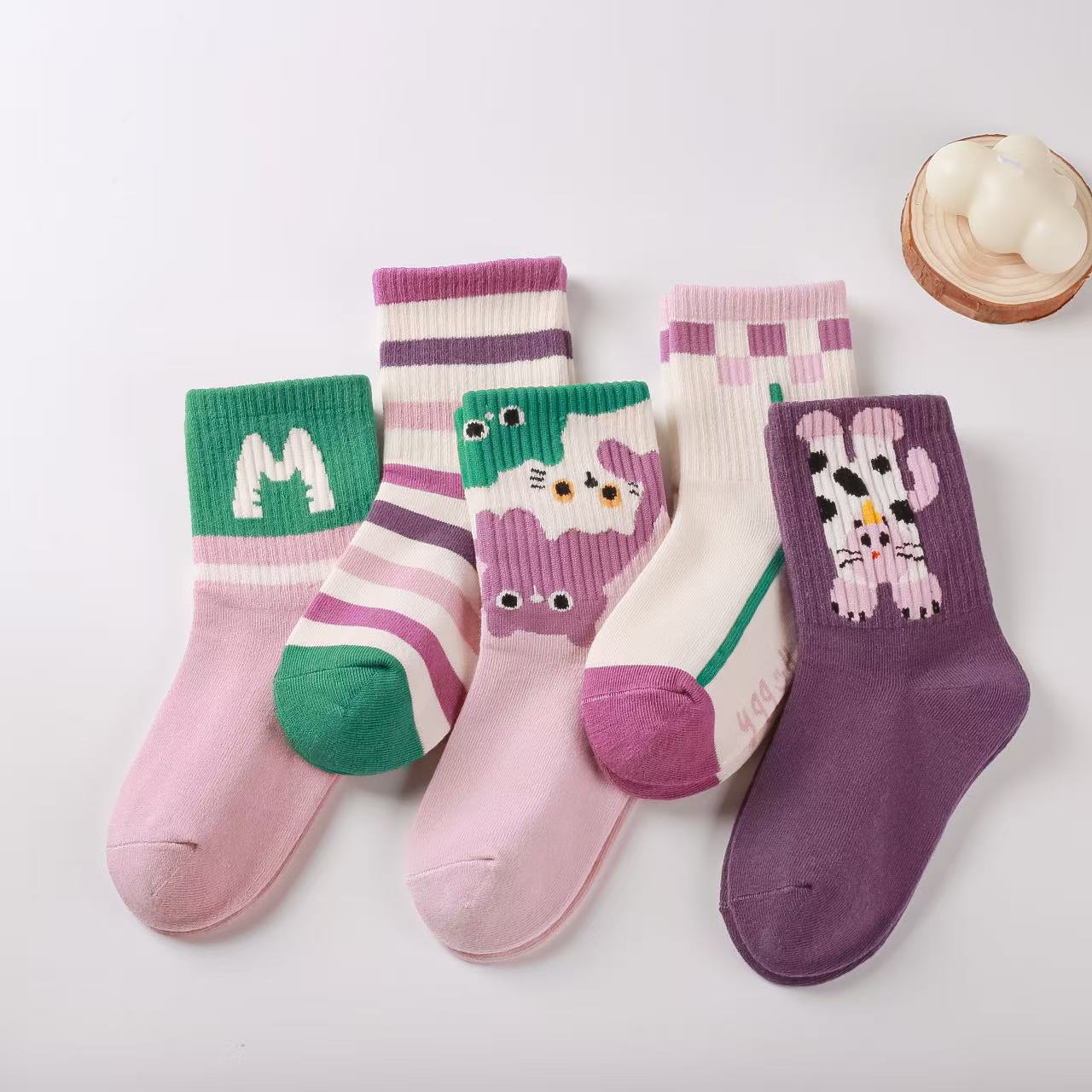 201-400新款秋冬厚棉儿童棉袜