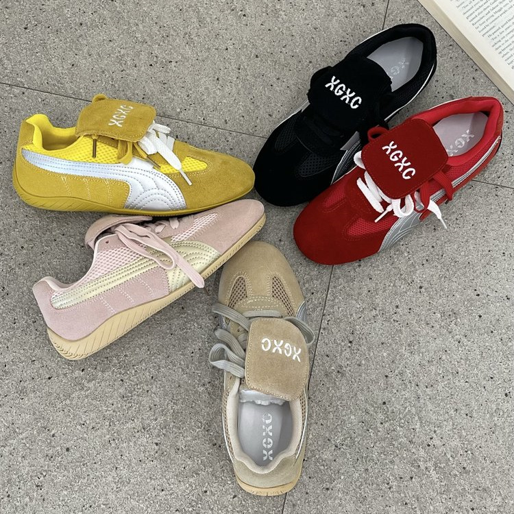 【年终清仓】时尚百搭高级时髦翻盖德训鞋3988